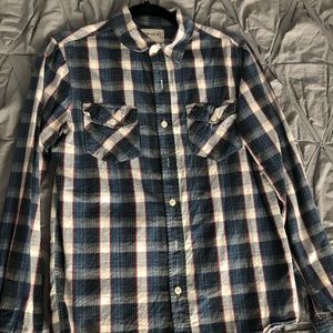 Button down long sleeve top